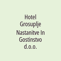 Hotel Grosuplje Nastanitve In Gostinstvo d.o.o. - Logotip