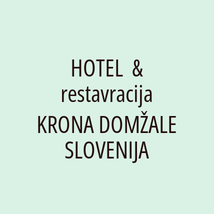 HOTEL  & restavracija KRONA DOMŽALE SLOVENIJA - Logotip