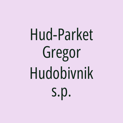 Hud-Parket Gregor Hudobivnik s.p. - Logotip