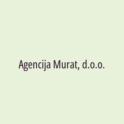 Agencija Murat, d.o.o.