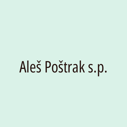 Aleš Poštrak s.p.