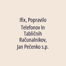 Ifix, Popravilo Telefonov In Tabličnih Računalnikov, Jan Pečenko s.p. - Logotip