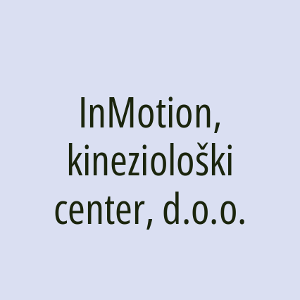 InMotion, kineziološki center, d.o.o. - Logotip
