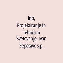 Inp, Projektiranje In Tehnično Svetovanje, Ivan Šepetavc s.p. - Logotip