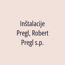 Inštalacije Pregl, Robert Pregl s.p. - Logotip