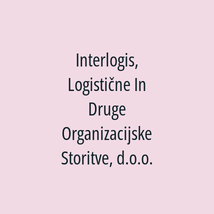 Interlogis, Logistične In Druge Organizacijske Storitve, d.o.o. - Logotip