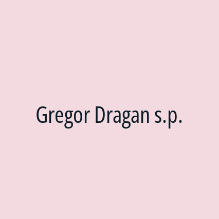 Gregor Dragan s.p.