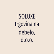 ISOLUXE, trgovina na debelo, d.o.o. - Logotip