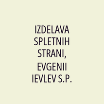 IZDELAVA SPLETNIH STRANI, EVGENII IEVLEV S.P. - Logotip