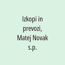 Izkopi in prevozi, Matej Novak s.p. - Logotip