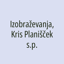 Izobraževanja, Kris Planišček s.p. - Logotip