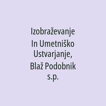 Izobraževanje In Umetniško Ustvarjanje, Blaž Podobnik s.p. - Logotip