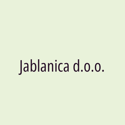 Jablanica d.o.o. - Logotip