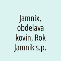 Jamnix, obdelava kovin, Rok Jamnik s.p. - Logotip
