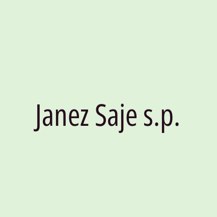 Janez Saje s.p. - Logotip