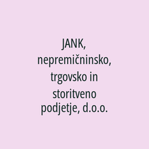 JANK, nepremičninsko, trgovsko in storitveno podjetje, d.o.o. - Logotip