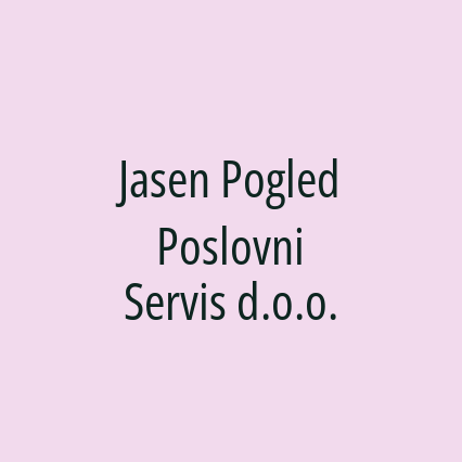 Jasen Pogled Poslovni Servis d.o.o. - Logotip