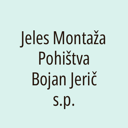 Jeles Montaža Pohištva Bojan Jerič s.p. - Logotip