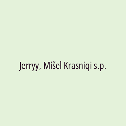 Jerryy, Mišel Krasniqi s.p. - Logotip