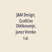 J&M Design, Grafično Oblikovanje, Janez Vrenko s.p. - Logotip