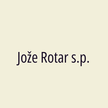 Jože Rotar s.p. - Logotip