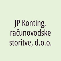 JP Konting, računovodske storitve, d.o.o. - Logotip