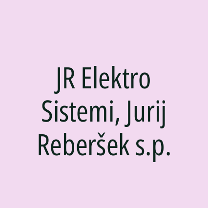 JR Elektro Sistemi, Jurij Reberšek s.p. - Logotip