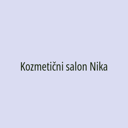 Kozmetični salon Nika