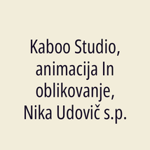 Kaboo Studio, animacija In oblikovanje, Nika Udovič s.p. - Logotip