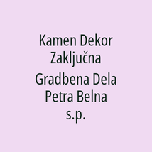 Kamen Dekor Zaključna Gradbena Dela Petra Belna s.p. - Logotip