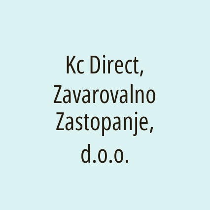 Kc Direct, Zavarovalno Zastopanje, d.o.o. - Logotip