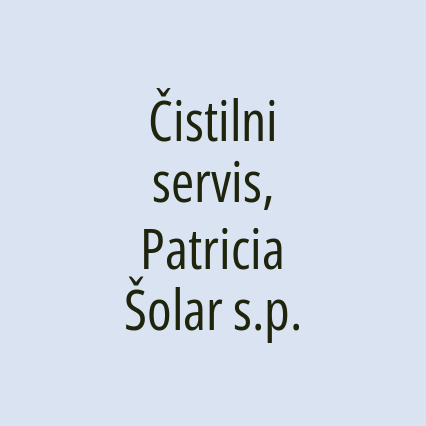 Čistilni servis, Patricia Šolar s.p.