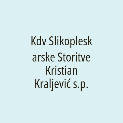 Kdv Slikopleskarske Storitve Kristian Kraljević s.p. - Logotip