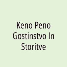Keno Peno Gostinstvo In Storitve - Logotip