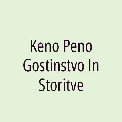 Keno Peno Gostinstvo In Storitve - Logotip