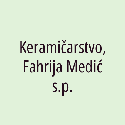 Keramičarstvo, Fahrija Medić s.p. - Logotip