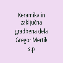 Keramika in zaključna gradbena dela Gregor Mertik s.p - Logotip