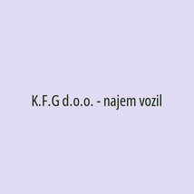 K.F.G d.o.o. - najem vozil - Logotip