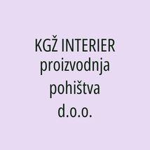 KGŽ INTERIER proizvodnja pohištva d.o.o. - Logotip