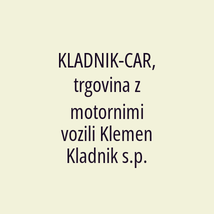 KLADNIK-CAR, trgovina z motornimi vozili Klemen Kladnik s.p. - Logotip