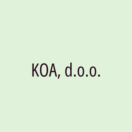 KOA, d.o.o. - Logotip