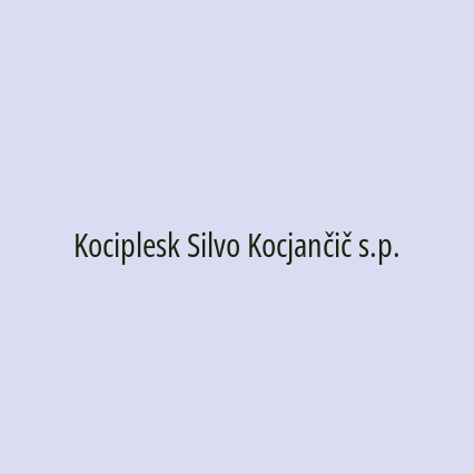 Kociplesk Silvo Kocjančič s.p. - Logotip