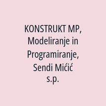 KONSTRUKT MP, Modeliranje in Programiranje, Sendi Mićić s.p. - Logotip