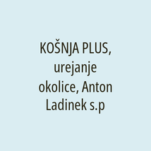 KOŠNJA PLUS, urejanje okolice, Anton Ladinek s.p - Logotip