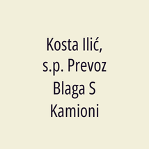 Kosta Ilić, s.p. Prevoz Blaga S Kamioni - Logotip