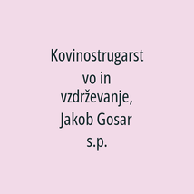 Kovinostrugarstvo in vzdrževanje, Jakob Gosar s.p. - Logotip