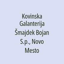 Kovinska Galanterija Šmajdek Bojan S.p., Novo Mesto - Logotip