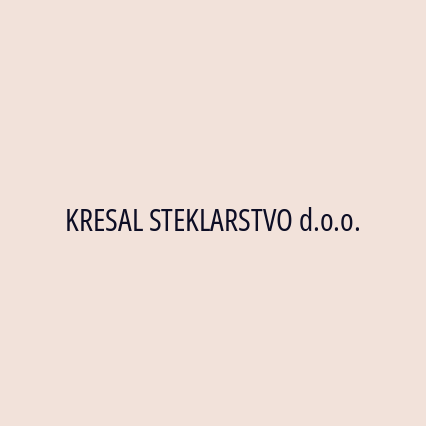 KRESAL STEKLARSTVO d.o.o. - Logotip
