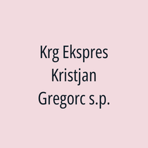 Krg Ekspres Kristjan Gregorc s.p. - Logotip