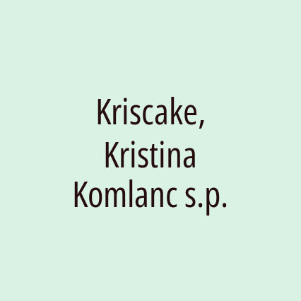 Kriscake, Kristina Komlanc s.p. - Logotip